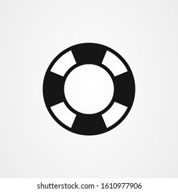 Lifebuoy icon logo vector illustration