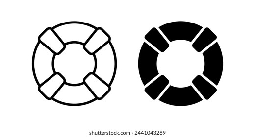 Lifebuoy icon. for mobile concept and web design. vector illustration