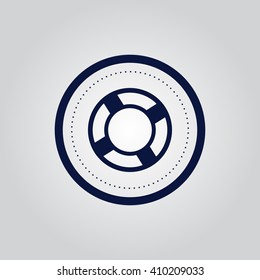 lifebuoy Icon Vector