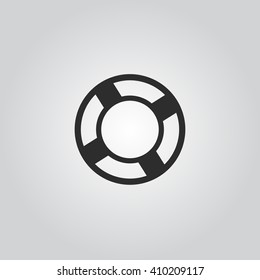 lifebuoy Icon Vector