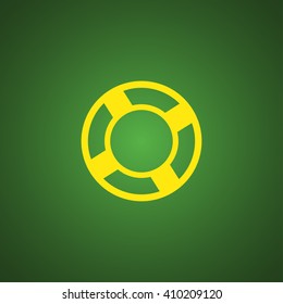 lifebuoy Icon Vector