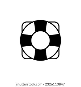 Lifebuoy icon vector design templates simple and modern isolated on white background