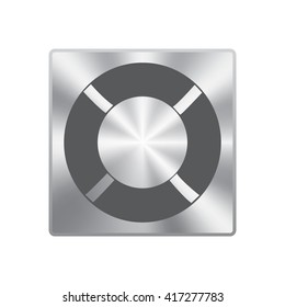 Lifebuoy icon. Vector illustration
