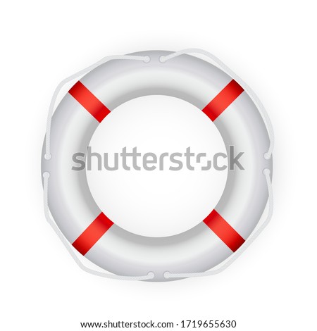 Lifebuoy Icon. Vector Illustration EPS10