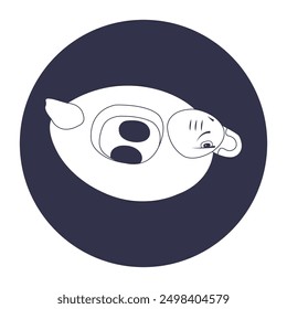 lifebuoy icon vector illustration symbol design