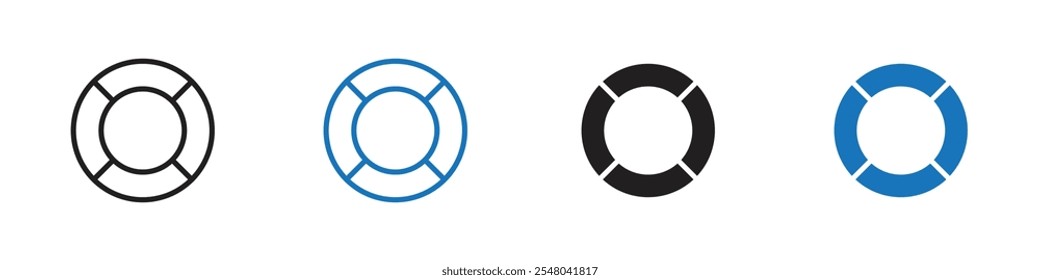 Lifebuoy-Symbol Vektorgrafik