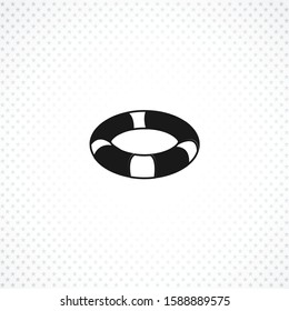 The lifebuoy. Lifebelt vector icon on white background. The lifebuoy. Lifebelt vector icon on white background. The lifebuoy icon. Lifebelt vector icon on white background. 
