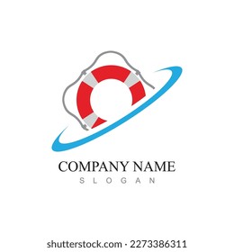 Lifebuoy Logo,Symbol and  Icon Vector Template.