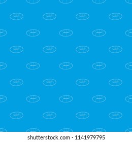 Lifebuoy pattern vector seamless blue repeat for any use