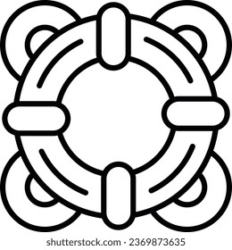 Lifebuoy Pixel Perfect Detail Icon