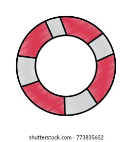 lifebuoy protection equipment for swimming