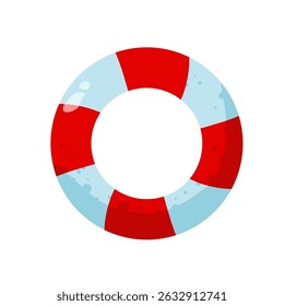 lifebuoy ring – vector illustration