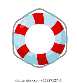 lifebuoy ring – vector illustration