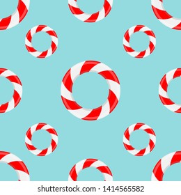 Lifebuoy seamless abstract vector background