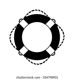 Lifebuoy vector icon