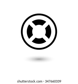 lifebuoy - vector icon