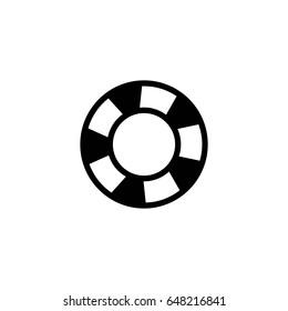 Lifebuoy vector icon