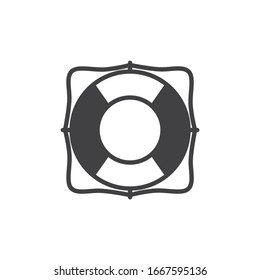 Icono de vector de animación. signo plano relleno para concepto móvil y diseño web. Icono de glifo salvavidas. Símbolo de seguridad, ilustración del logotipo. Gráficos vectoriales