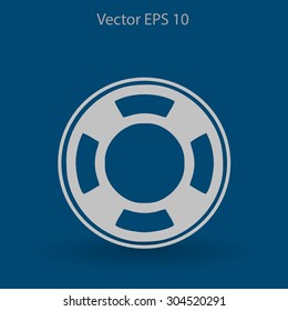 lifebuoy vector illustration