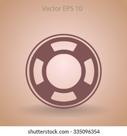 lifebuoy vector illustration