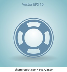 lifebuoy vector illustration