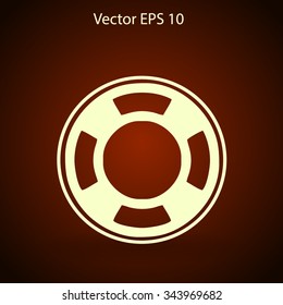 lifebuoy vector illustration