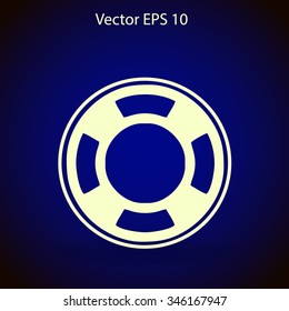 lifebuoy vector illustration