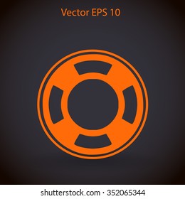 lifebuoy vector illustration
