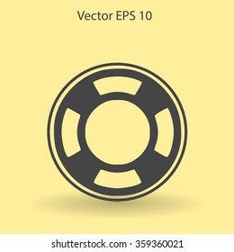 lifebuoy vector illustration