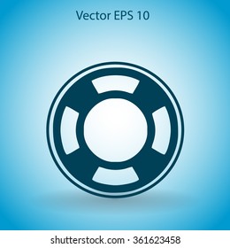 lifebuoy vector illustration