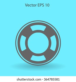 lifebuoy vector illustration