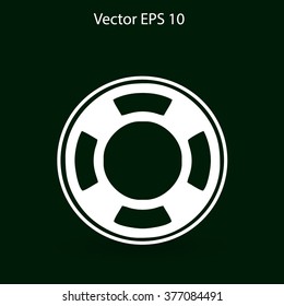 lifebuoy vector illustration
