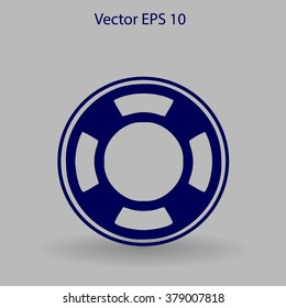 lifebuoy vector illustration