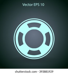 lifebuoy vector illustration