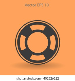 lifebuoy vector illustration