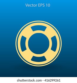 lifebuoy vector illustration