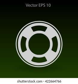 lifebuoy vector illustration