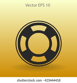 lifebuoy vector illustration