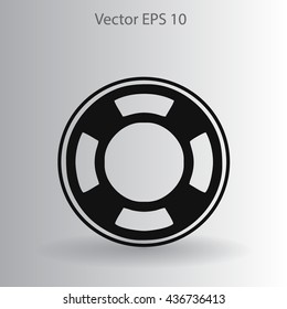 lifebuoy vector illustration