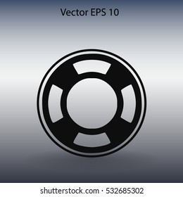 lifebuoy vector illustration