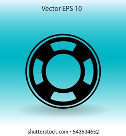 lifebuoy vector illustration