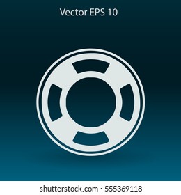 lifebuoy vector illustration