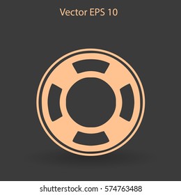 lifebuoy vector illustration