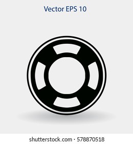 lifebuoy vector illustration