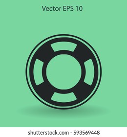 lifebuoy vector illustration
