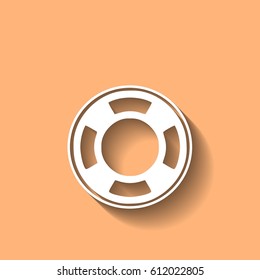 lifebuoy vector illustration