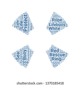 lifebuoy word cloud. tag cloud about lifebuoy
