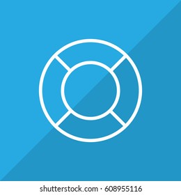 lifebuoys icon vector