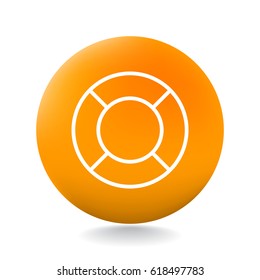 lifebuoys icon vector.