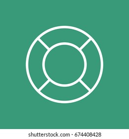 lifebuoys icon vector
